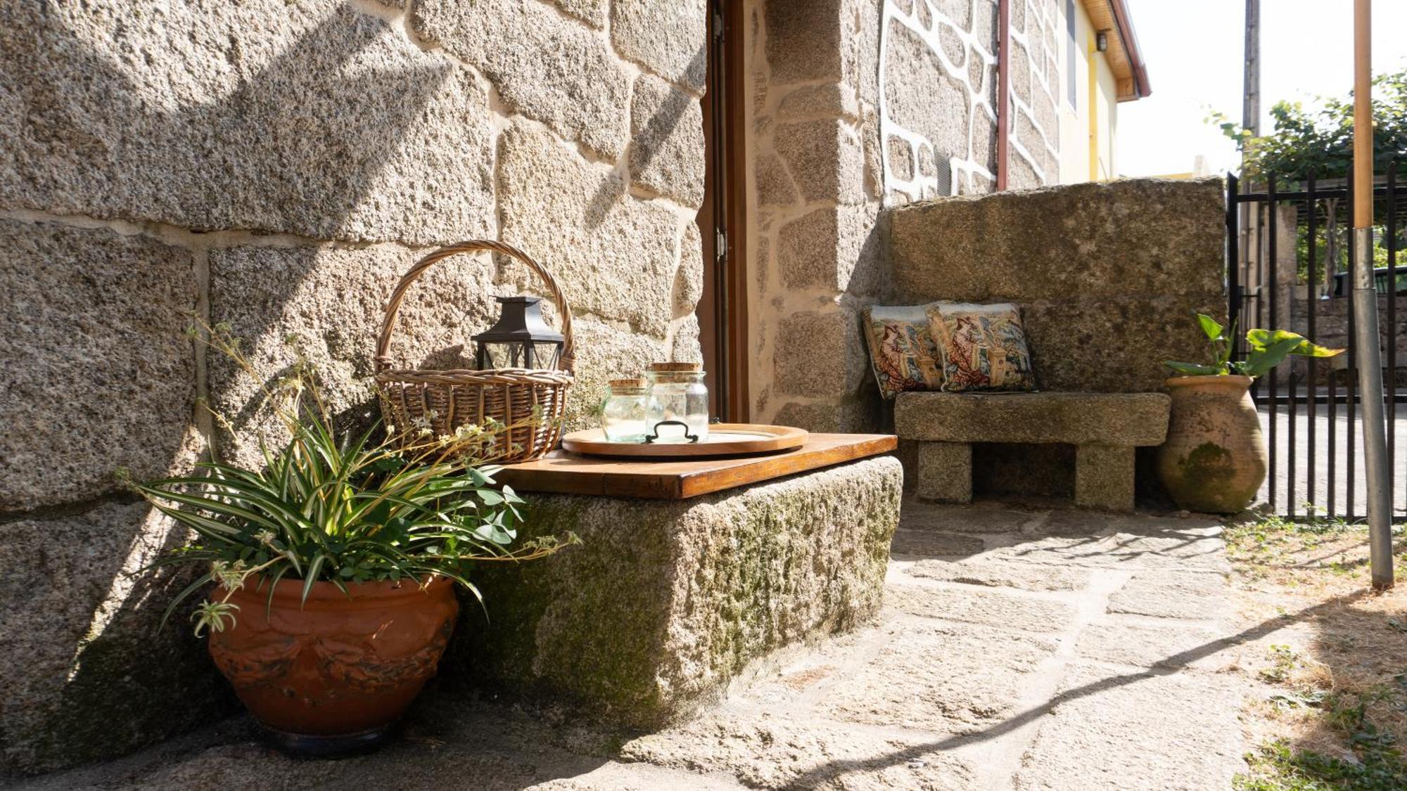 Casa La Trinidad - Ribeira Sacra Apartamento Nogueira De Ramuin Exterior foto